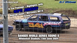 Jonesey 341  Mildenhall BWS 2024  Banger Racing  Highlights [upl. by Dacy945]