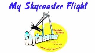 Me amp Claire on the Sky Coaster  Old Town KissimmeeOrlando usa [upl. by Neron]