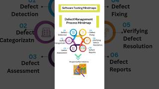 Software Testing Mindmaps Part11  Defect Management Process Mindmap  Learn On The Go [upl. by Meri856]