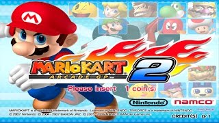 Mario Kart Arcade GP 2  60FPS No Commentary Dolphin Triforce 40315 [upl. by Htebaras]