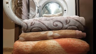 Experiment  Blankets in a Washing Machine  Centrifuge [upl. by Arrimat]