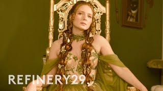 Braiding My 3ft Long Hair in a Renaissance Inspired Style  Hair Me Out  Refinery29 [upl. by Monica]