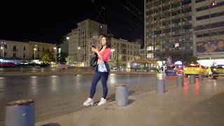 See the REAL OMONIA SQUARE at Night 😱 Athens Greece 🇬🇷 [upl. by Sug]