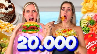 20000 CALORIËN ETEN BINNEN 24 UUR🍔 [upl. by Bob]