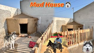 Dog House Complete Ho Gia 🥰  Kaisa Lag Rha Mud Dog House [upl. by Eduard]