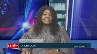 Le Journal de 19H  EdenTV – 08 Novembre 2024 par Carolle OLAYE [upl. by Bashemath]