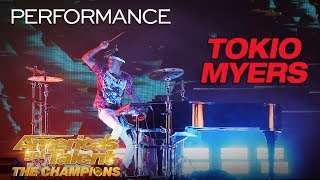 Tokio Myers Cool Musician Performs quotBloodstreamquot  Americas Got Talent The Champions [upl. by Erialcyram]