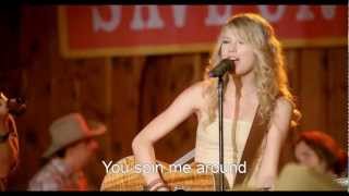 HD Taylor Swift  Crazier Hannah Montana The Movie Lyrics On Screen [upl. by Ynohtna]