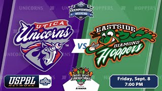 Utica Unicorns vs Eastside Diamond Hoppers [upl. by Eirolav]