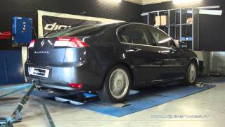 Reprogrammation Moteur Renault Laguna dci 110cv  128cv Dyno Digiservices Paris [upl. by Cissej]