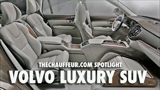 Volvo XC90 Excellence Lounge SUV Luxury Seating Layouts and Lighting [upl. by Aynwat160]