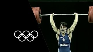 Most Decorated Olympic Weightlifter  Pyrros Dimas  Olympic Records [upl. by Annavas]