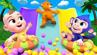 The Bear Went Over The Mountain  Lalafun Nursery Rhymes amp Kids Songs [upl. by Zeus]