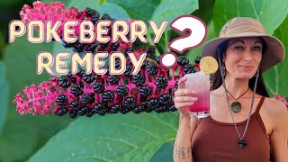 POKEBERRY REMEDY LYMPHATIC CLEANSING PLANT [upl. by Ydaf]