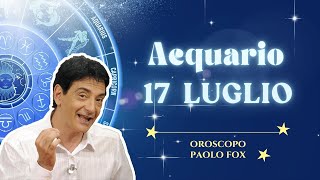 Acquario ♒️ Loroscopo di Paolo Fox  18 Luglio 2024 Fedeltà e chiarezza grazie al trigono di Giove [upl. by Enial]