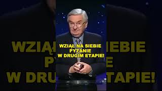 Nietypowe zachowanie uczestnika teleturnieju Jeden z dziesięciu [upl. by Francisca]