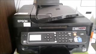 Tutorial Cara Foto copy epson L 565 Tutorial How to Copy with Epson L 565 [upl. by Allene]