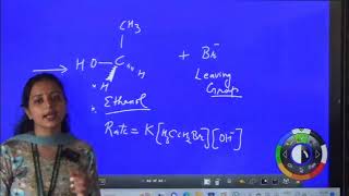 Nucleophilic Substitution SN 2 Reaction  Chapter 6 Haloalkanes and Haloarenes [upl. by Terencio]