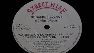 Walking On Sunshine  Rockers Revenge 1982 [upl. by Anon]