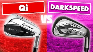 TaylorMade Qi vs Cobra Darkspeed Irons  This Is The IRON TO BEAT [upl. by Refeinnej]