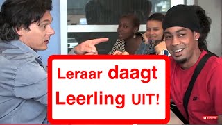 LERAAR DAAGT LEERLING UIT [upl. by Llezom]