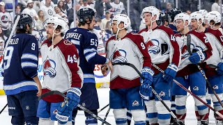 The Avalanche ground the Jets in 5 games on to Round 2 [upl. by Aryas521]