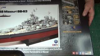 USS Missouri van Occre unboxing [upl. by Collie806]