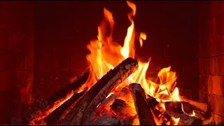 Nighttime Comfort ASMR Fireplace to Melt Away Stress and Tension  Peaceful Fire Sounds [upl. by Morvin]