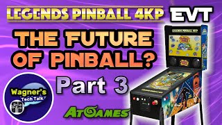 The Future of Pinball AtGames Legends 4K EVT OTG PART 3 [upl. by Bartlet]