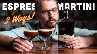 Espresso Martini  2 ways [upl. by Hareenum]