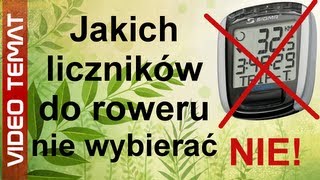 Jakich liczników do roweru nie wybierać [upl. by Silvie434]