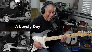 Lovely Day Bill Withers  Fender Strat Cover [upl. by Swinton188]