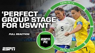 USWNT CONTINUE WINNING STREAK 😤 A perfect group stage  Ali Krieger  ESPN FC [upl. by Netsew]