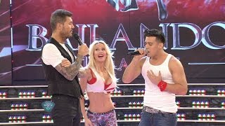 ¿Jorge Martin El bailarín de Luli Salazar cantó un tema de Ricky y Tinelli se animó a hacer coros [upl. by Celestina]