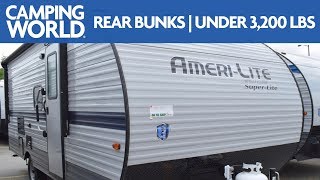 2020 AmeriLite 199DD  Travel Trailer  RV Review Camping World [upl. by Llerraf]