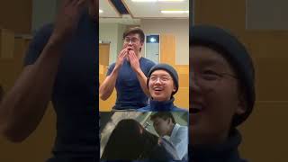 Reacting to NewJeans at school 😎 newjeans newjeansreaction reactionvideo kpop [upl. by Aguie]