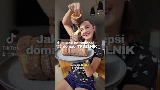 trdelnik recept recipe minivlog fallrecipe czec czechgirl kynutetesto [upl. by Yblek]