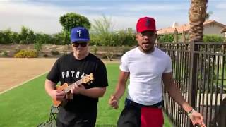 Chance The Rapper Vibin With Einer Bankz At Coachella [upl. by Miza]