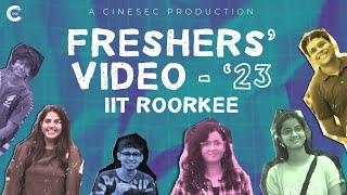 FRESHERS INTRODUCTION 2023  IIT ROORKEE [upl. by Aleuname]