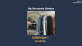 THAISUB RINI  My Favourite Clothes แปลเพลง [upl. by Becki]