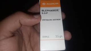 Blephamide eye ointment for Blephritis of eye lashes usesside effects and How to use it [upl. by Becket315]