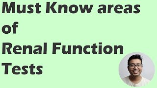 Renal Function Test  Must Know areas for MBBS Exam [upl. by Imotas]