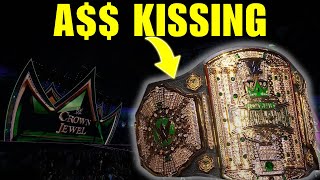 Crown Jewel Championship Exposed Just a Saudi Arabia Pleaser [upl. by Annayad]