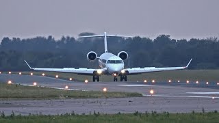 CityJet CRJ900  EIGEC  Landing at Norwich Airport  Runway 09 [upl. by Ahtnamys]