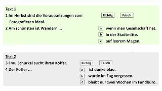 Goethe Zertifikat B1 Hören Modelltest mit Antworten am Ende  Vid  237 [upl. by Ilrak]