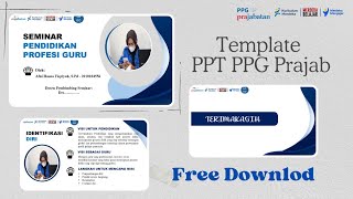 Template PPT PPG  Free Download  PPG PraJabatan [upl. by Accber]