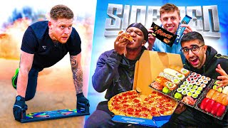 SIDEMEN 100000 CALORIE BATTLE  THE REMATCH [upl. by Tamqrah195]