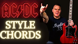 The 6 Chords of ACDC  How to Play Guitar Like ACDC [upl. by Cowen361]