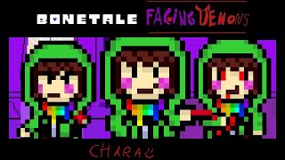 Facing Demons Chara  Bonetale [upl. by Arednaxela715]