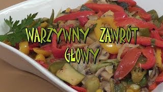 Leczo  warzywny zwrót głowy  Smakkujawpl HD [upl. by Suiravaj855]